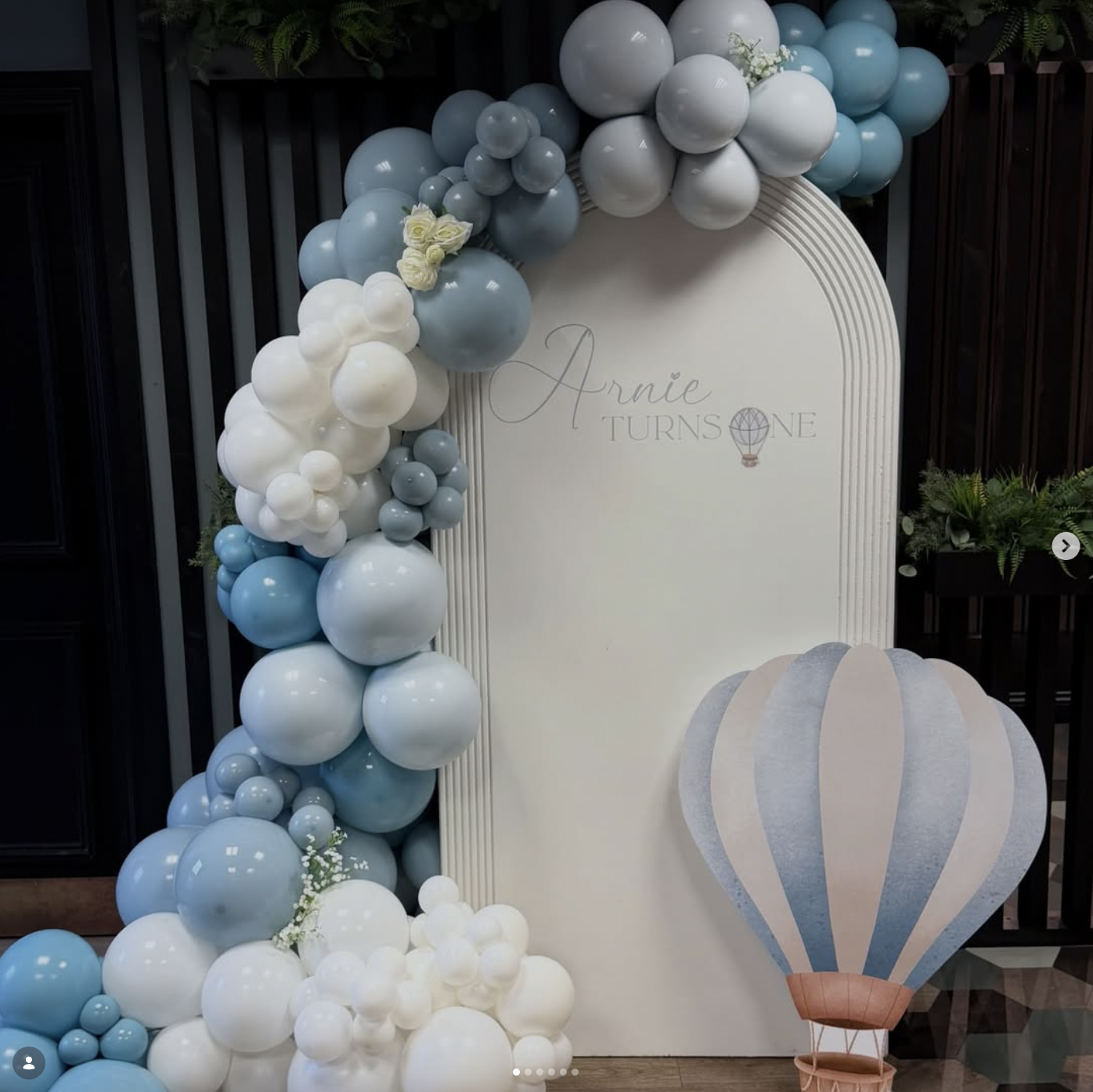 Styled party setup 2